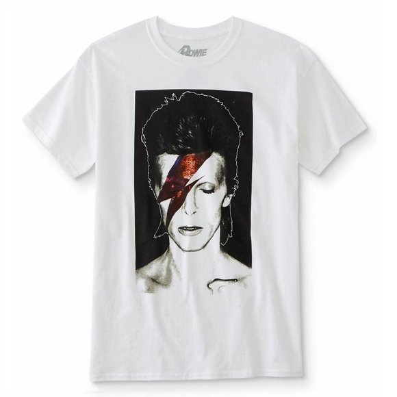 David Bowie Aladdin Sane glam pop rock T-Shirt M L XL NWT - Picture 2 of 3